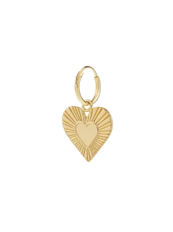 Kolczyk Single Rhapsody Love Ring Earring