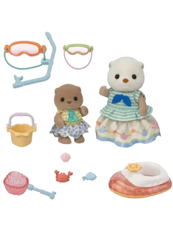 Kolekcjonerskie figurki Wydry Morskie Snorkel Set
