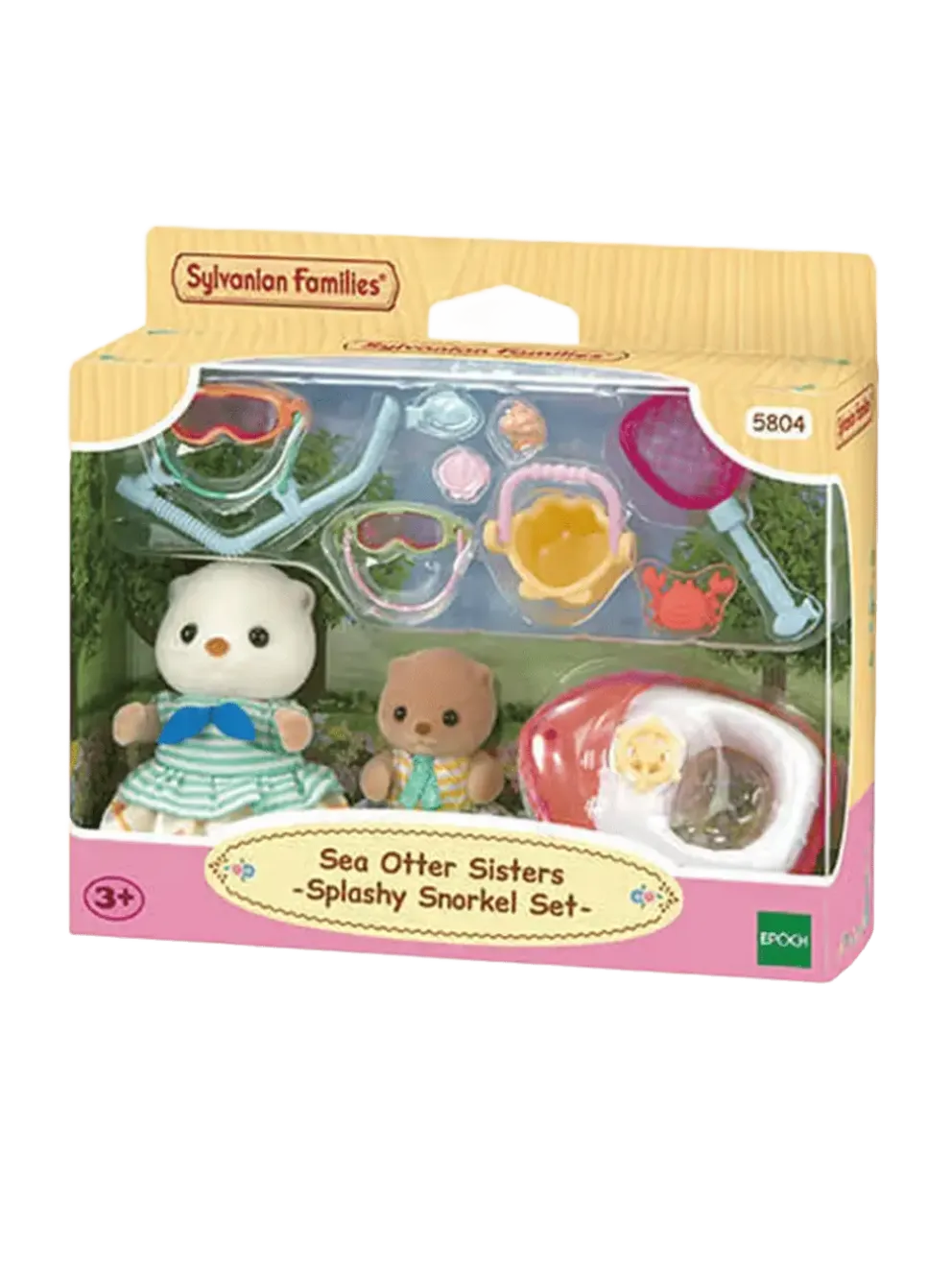 Kolekcjonerskie figurki Wydry Morskie Snorkel Set