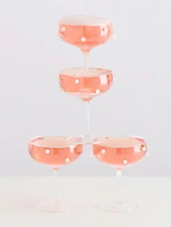 Komplet kieliszków Pomponette Coupes