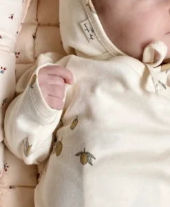 kopertowa piżamka z organicznej bawełny Newborn Onesie