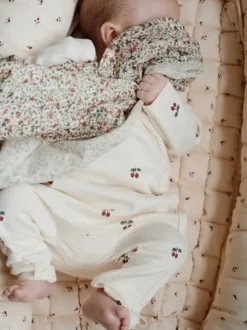 kopertowa piżamka z organicznej bawełny Newborn Onesie