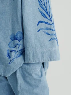 Koszula denimowa Herbarium Shirt