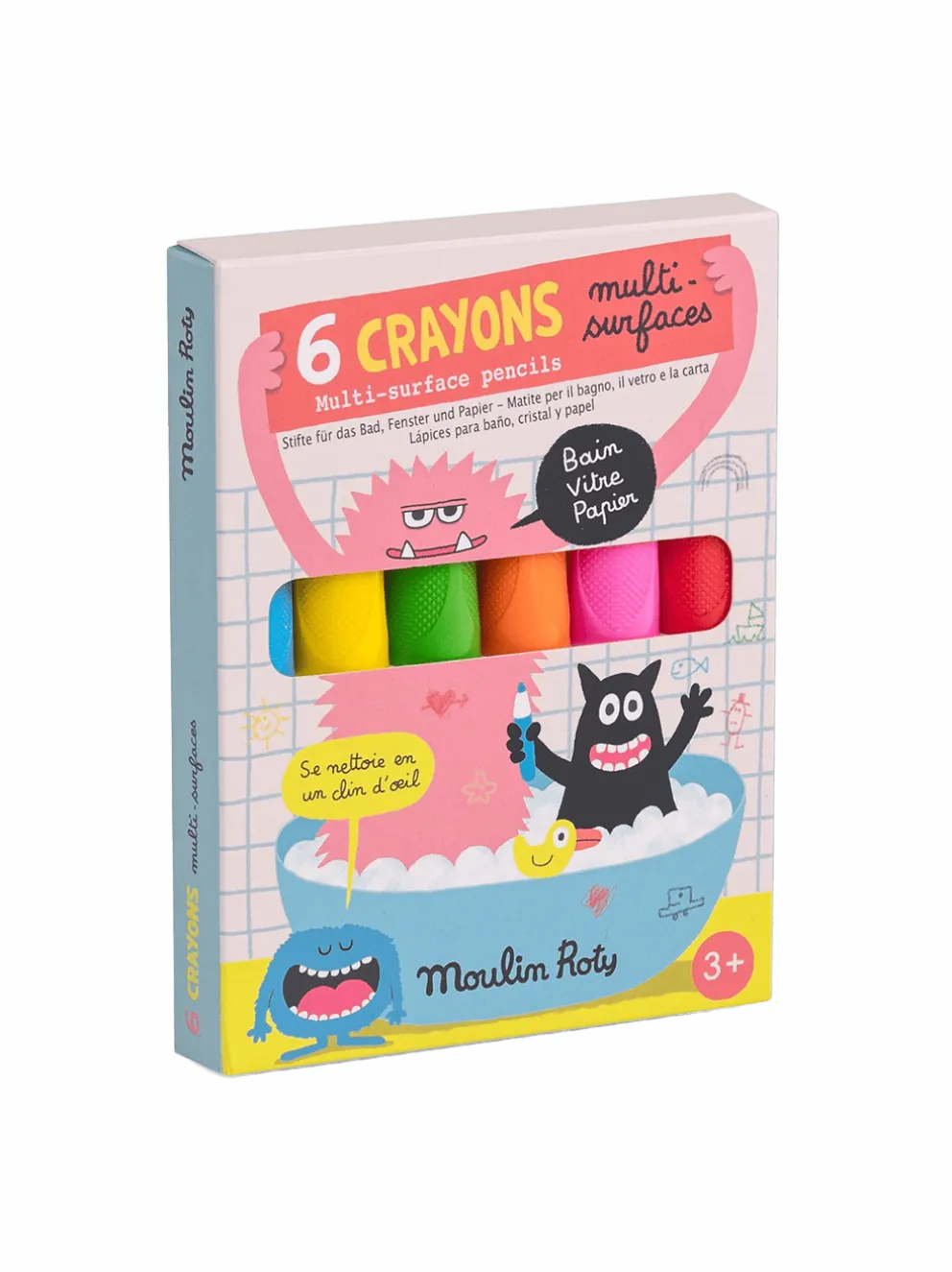 Kredki do malowania różnych powierzchni