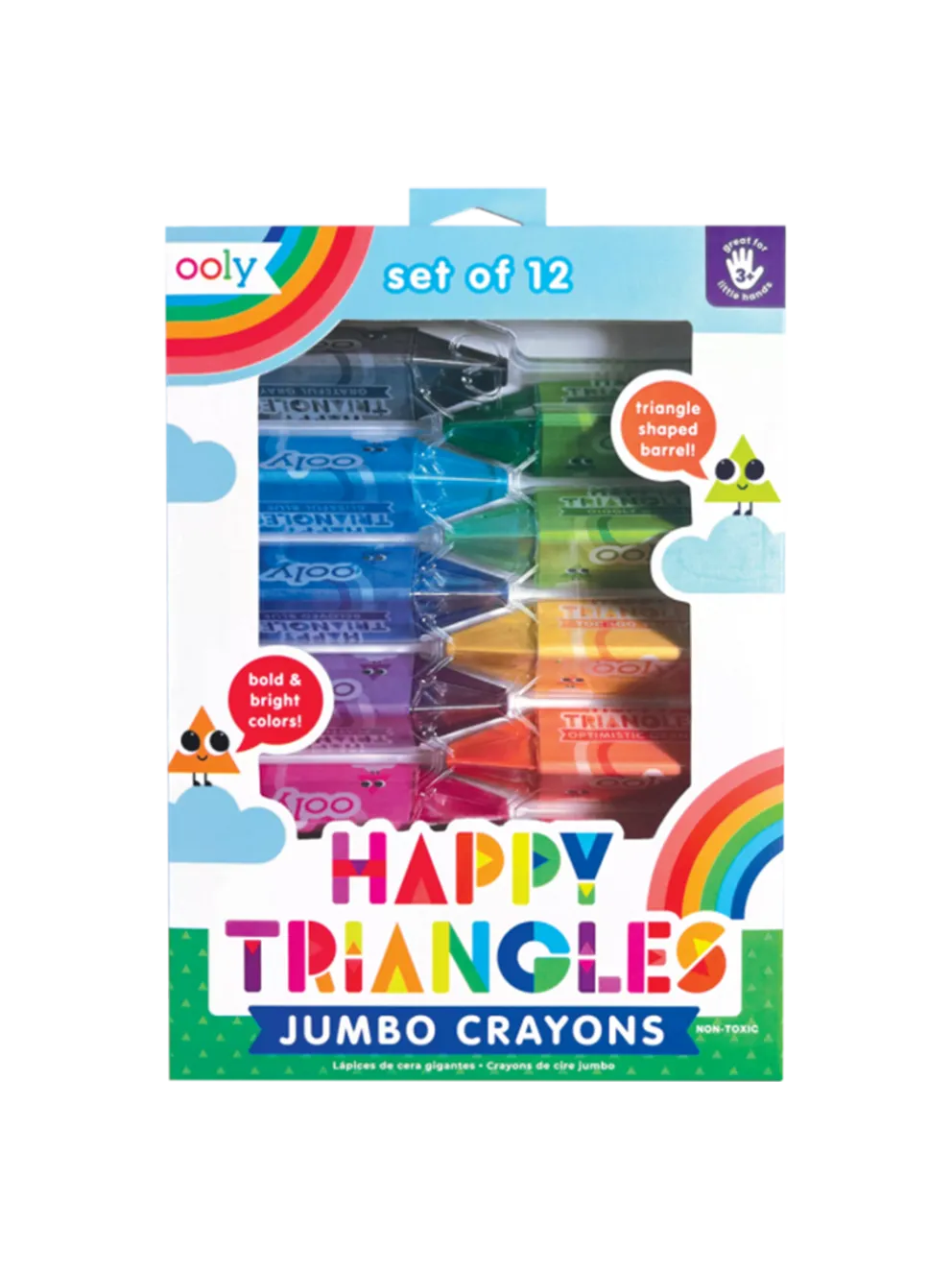 Kredki Malucha Jumbo Happy Triangles