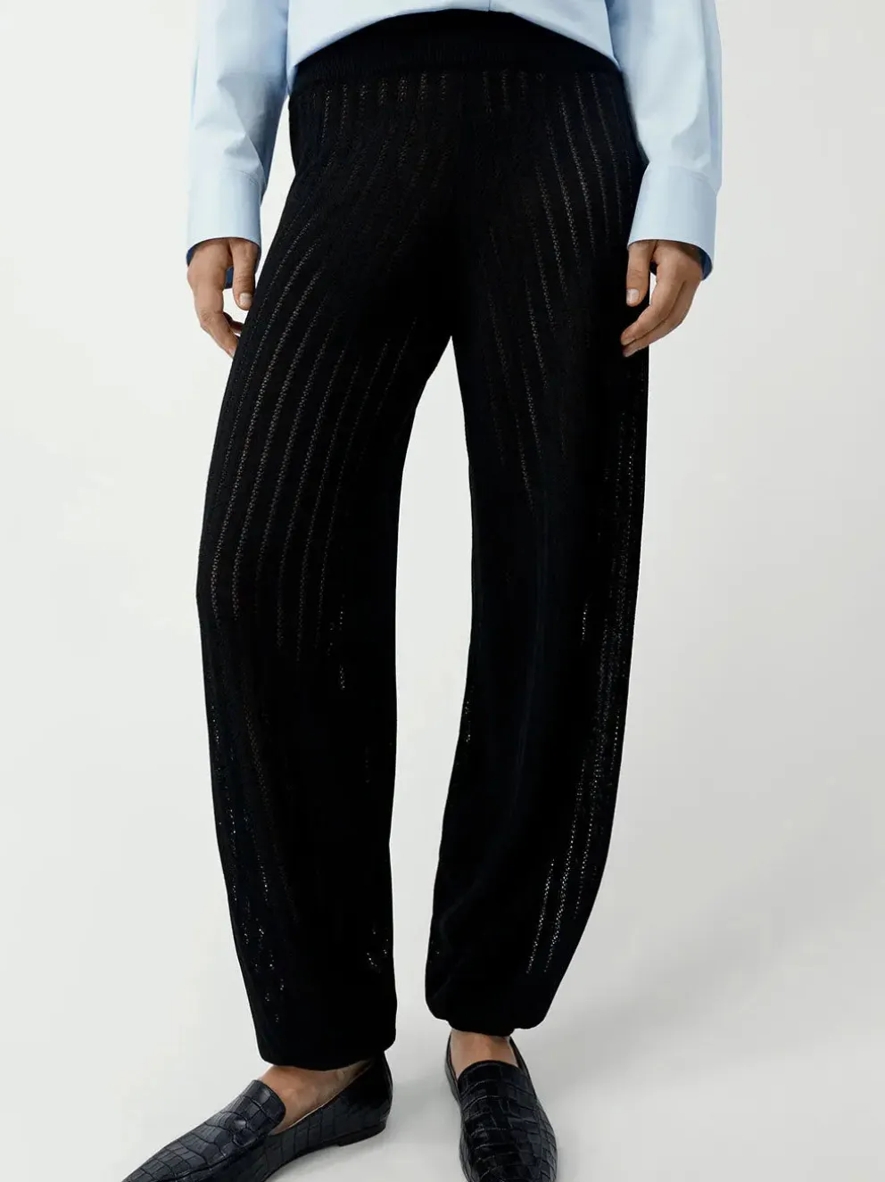 Lace Knit Pants