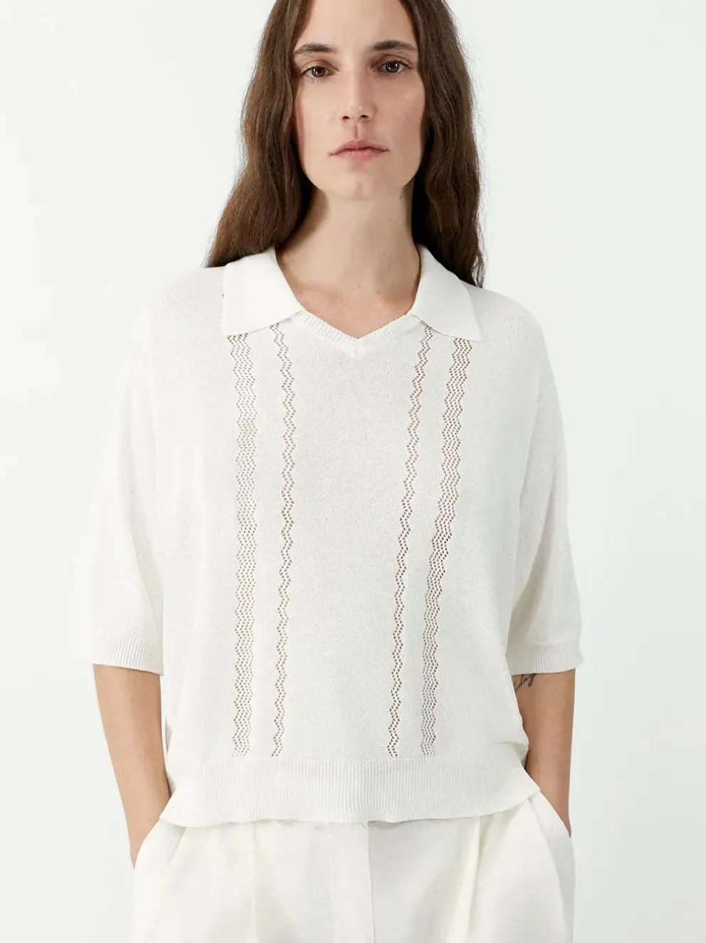 Lace Polo