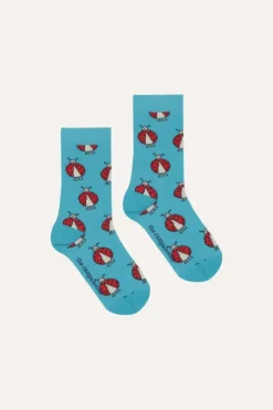 Ladybug Allover Socks
