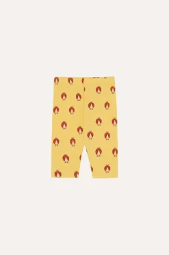 Ladybug Allover Yellow Baby Leggings