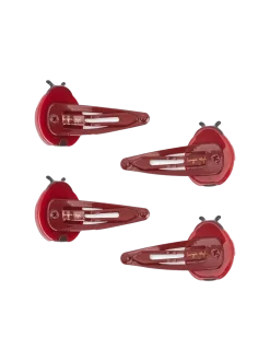 Ladybug Hair Clips 4-pack