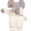 Lalka niemowlęca z grzechotką Terry Animal Doll
