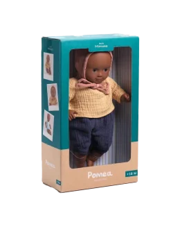 Lalka z ruchomymi powiekami Baby Pomea