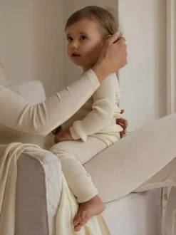 Legginsy damskie z wełny merino Vauw