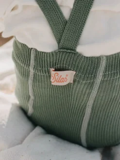 legginsy na szelkach w stylu vintage