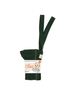 legginsy na szelkach w stylu vintage