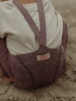 legginsy na szelkach w stylu vintage