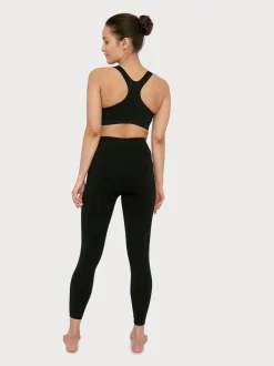 Legginsy z elastycznej tkaniny z recyclingu