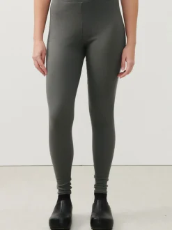 Legginsy z prążkowanej bawełny Zelym