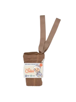 legginsy z wełną merino na szelkach w stylu vintage