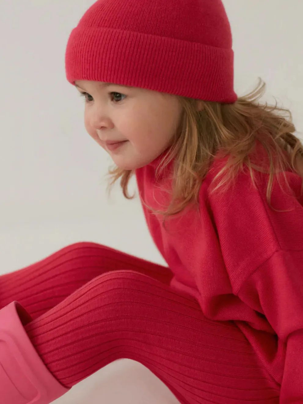 Legginsy z wełny merino dla dzieci Everyday