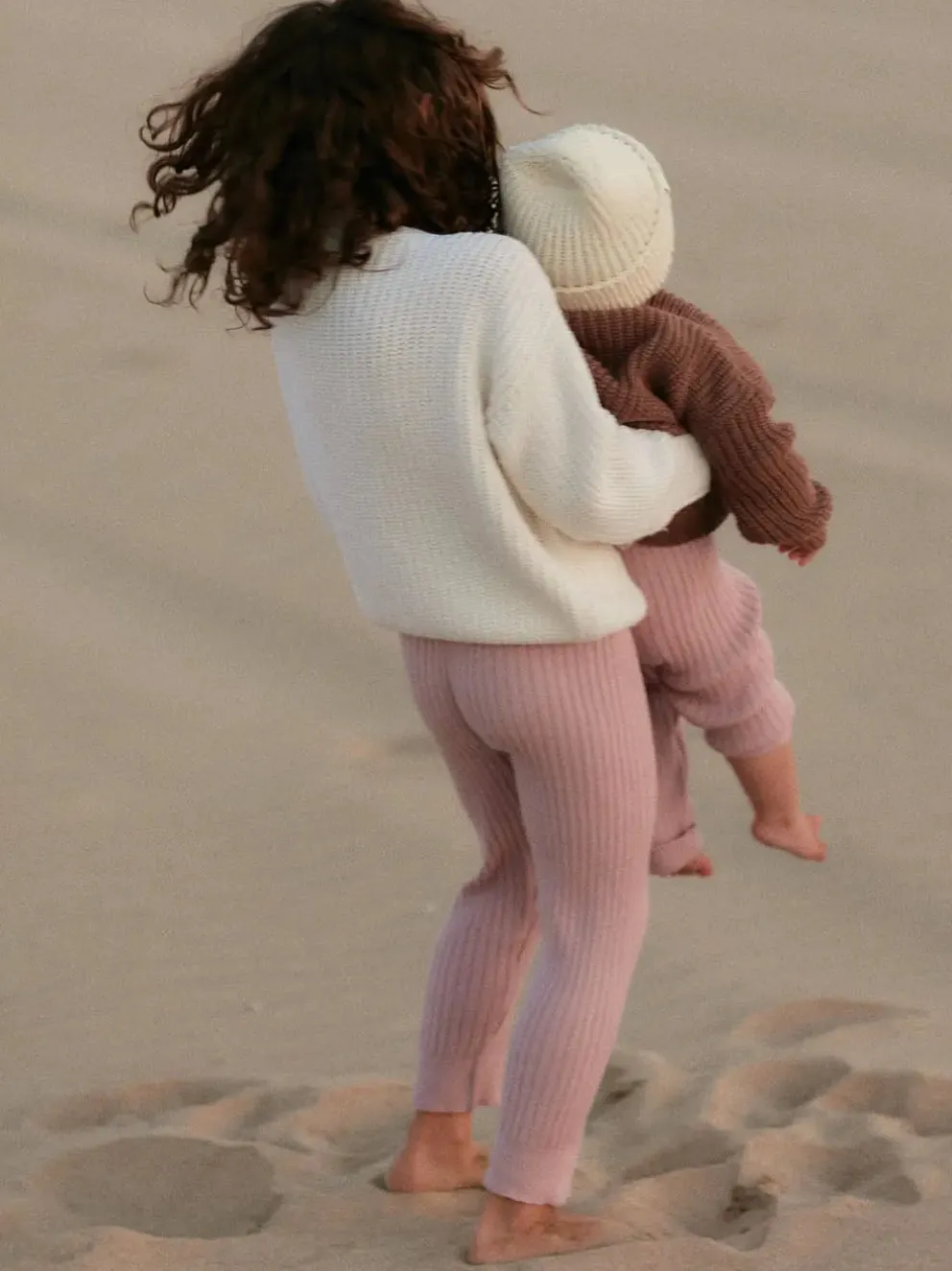 Legginsy z wełny merino dla dzieci Everyday