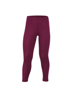 Legginsy z wełny merino i jedwabiu
