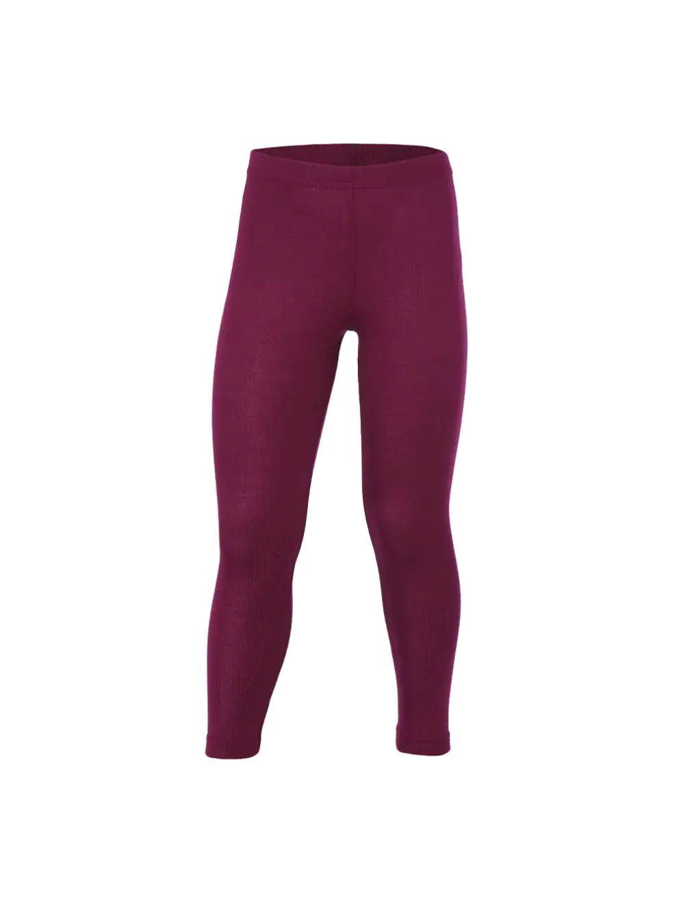 Legginsy z wełny merino i jedwabiu