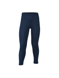 Legginsy z wełny merino i jedwabiu
