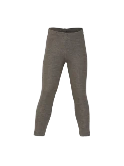 Legginsy z wełny merino i jedwabiu
