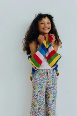 Lily Pant Verbena Print