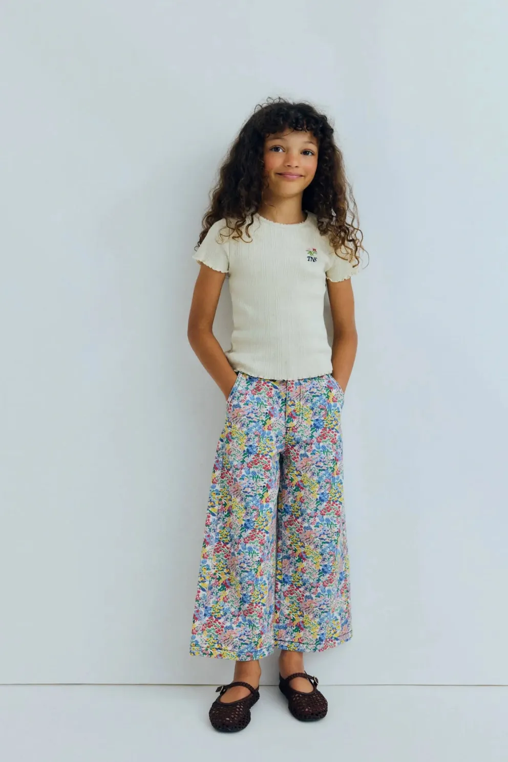 Lily Pant Verbena Print