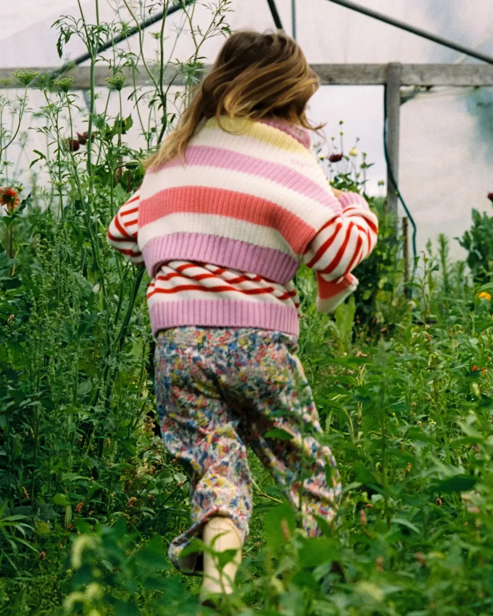 Lily Pant Verbena Print