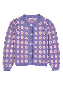 Lison cardigan Pomponette Lavender
