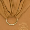 Lniana chusta kółkowa