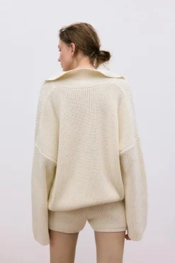 Lotus Woman Polo Ecru