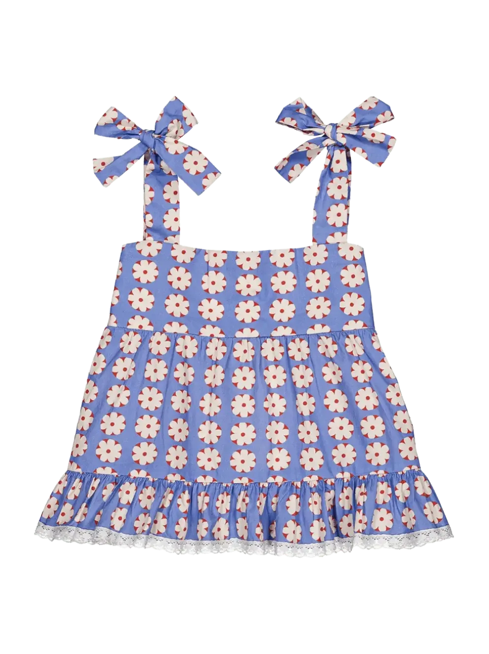 Lucie blouse Pomponette Blue