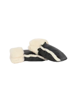 Luksusowe mufki do wózka z naturalną wełną merino