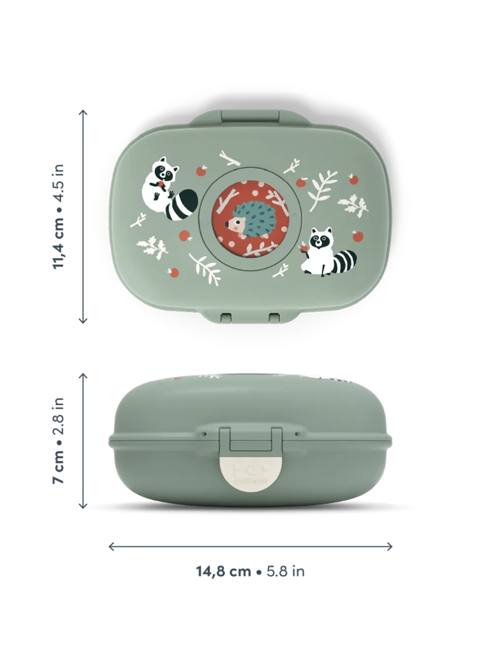 Lunchbox dziecięcy snack box Gram