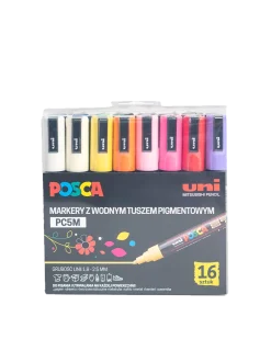 Markery z farbą plakatową POSCA PC5M