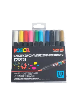 Markery z farbą plakatową POSCA PCF351