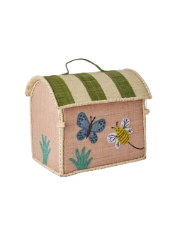 Mały kuferek Raffia Storage House