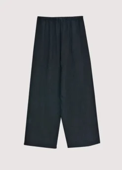Melissa Woman Pant Palazzo Midnight Black
