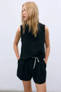 Melissa Woman Top Midnight Black