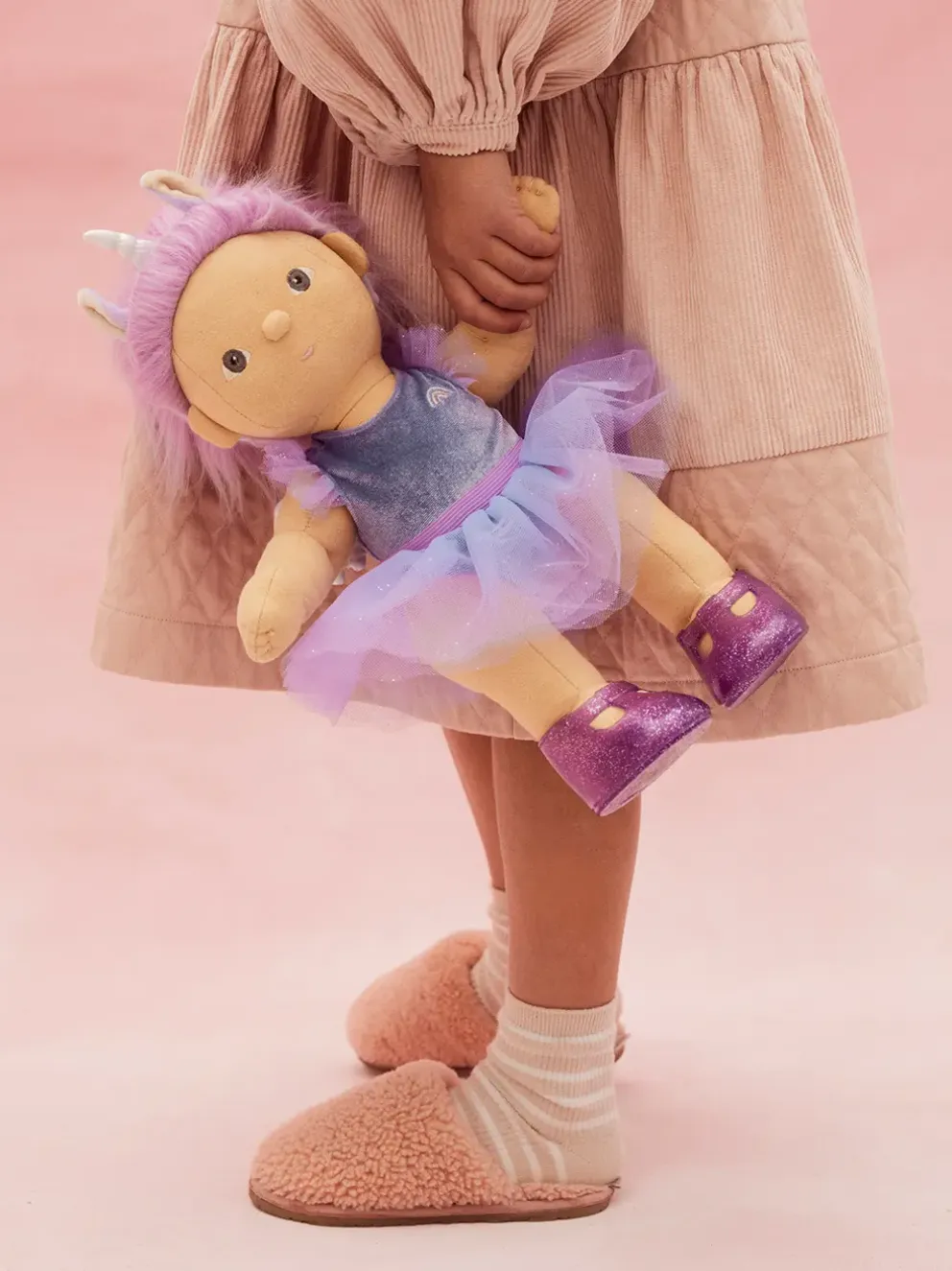 Miękka Lala Dinkum Doll Dream Violet