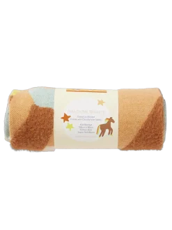 Miękki kocyk z kolorowym wzorem