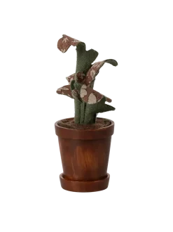 Miniaturowa doniczka z rośliną