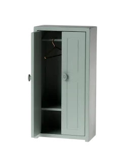 Miniaturowa drewniana szafa