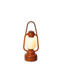 miniaturowa lampka w stylu retro
