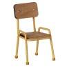 Miniaturowe krzesło w stylu vintage