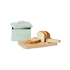 miniaturowy chlebak z deską do krojenia